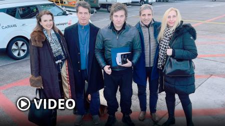 Lee más sobre el artículo Milei llegó a Zúrich y luego irá a Davos para participar del Foro Económico Mundial