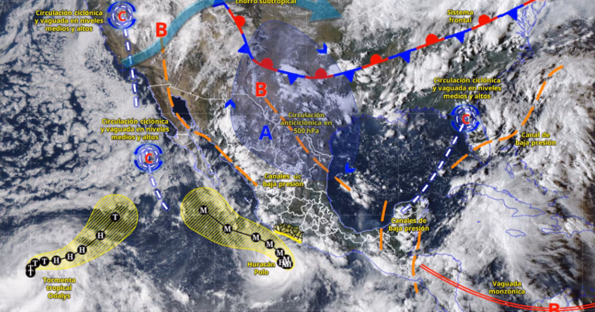 Lee más sobre el artículo Huracán Polo en categoría 5: Cruz Roja Mexicana se alista para atender cualquier emergencia en Guerrero, Michocán, Jalisco, Nayarit y Oaxaca