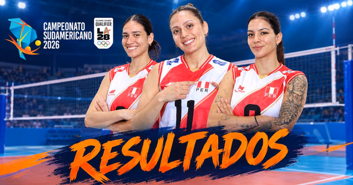 Lee más sobre el artículo Resultados del Campeonato Sudamericano de vóley 2026 HOY: así van las selecciones en el torneo clasificatorio al Mundial y Juegos Olímpicos